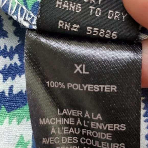 Baccini Lightweight Bomber Style Ikat Jacket Size XL - Picture 14 of 14